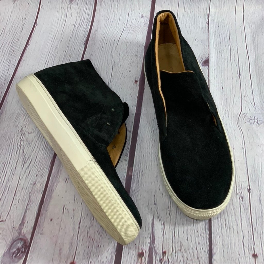 Official Program Official Suede Black Lace Up Chuk